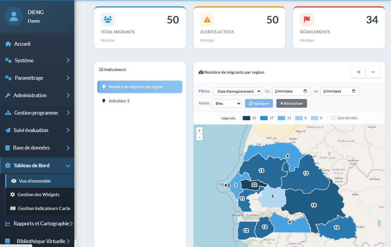 Système de suivi évaluation